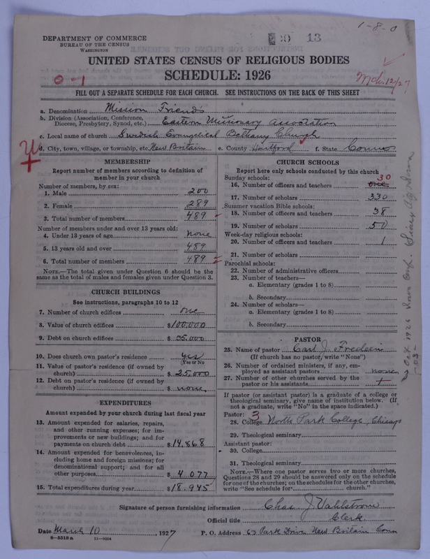 Scan of Swedish Evangelical Mission Covenant of America: 13