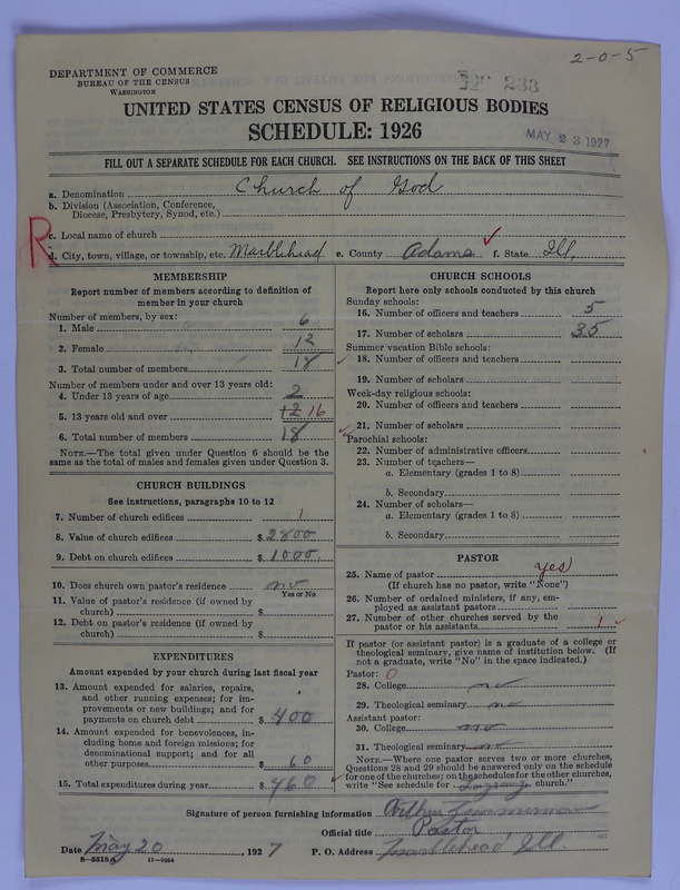 Scan of Church of God (Headquarters, Anderson, Ind.): 233