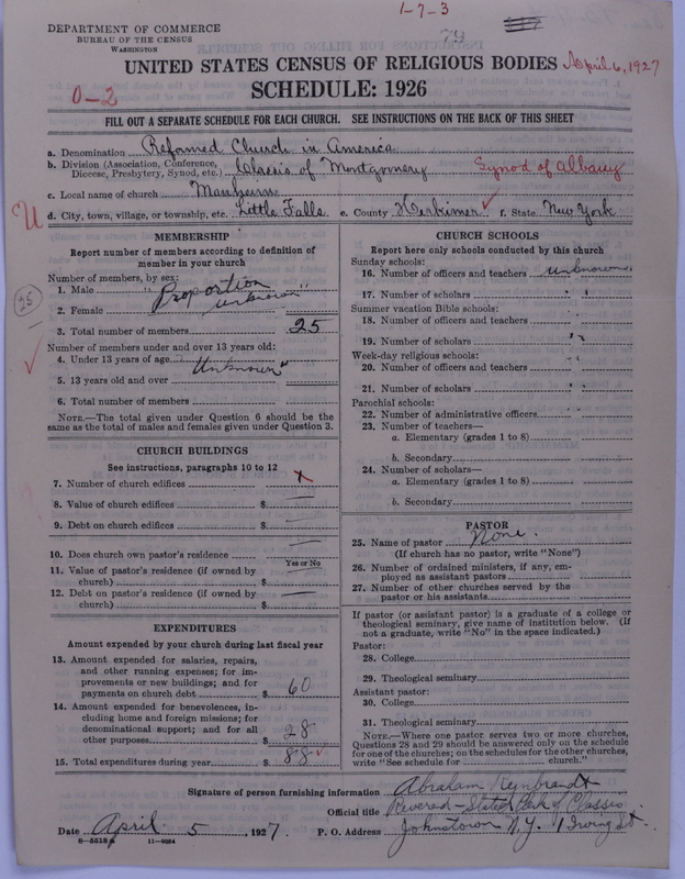 Scan of Reformed Church in America: 79