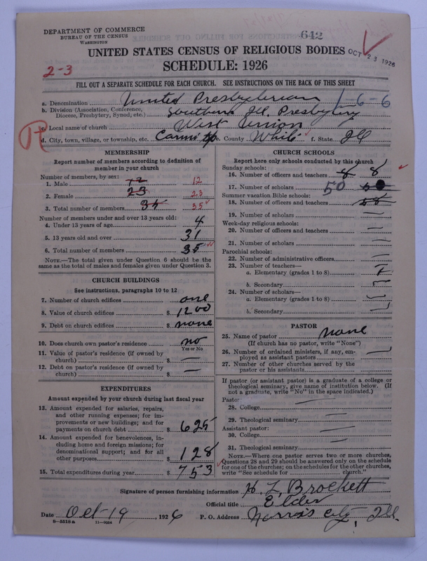 Scan of United Presbyterian Church of North America: 642