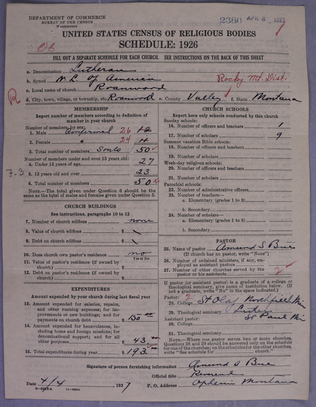 Scan of Norwegian Lutheran Church of America: 2380
