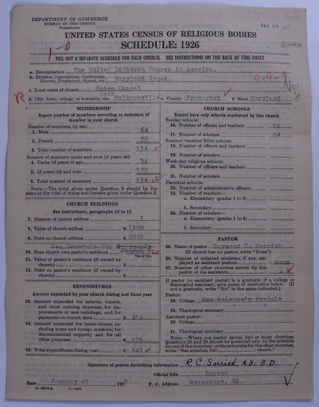 Scan of United Lutheran Church in America: 2888