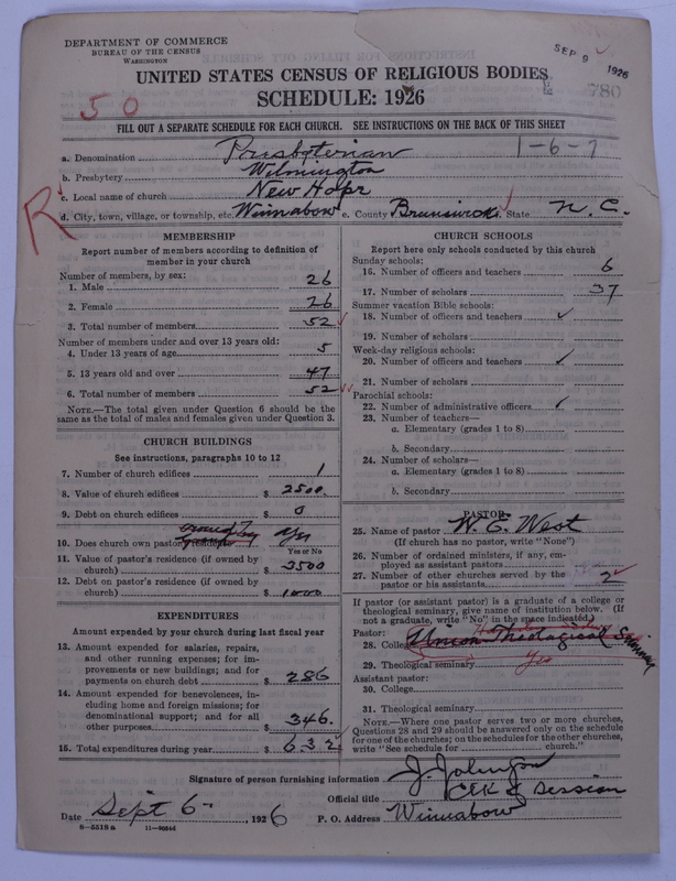 Scan of Presbyterian Church in the United States: 780