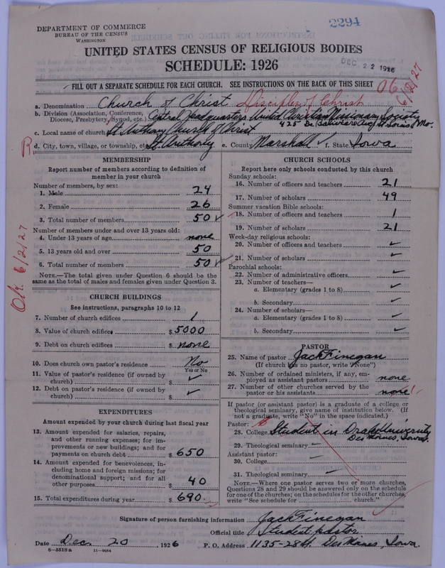 Scan of Disciples of Christ: 2294