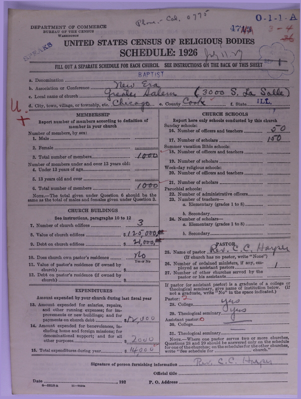 Scan of Negro Baptists: 4715