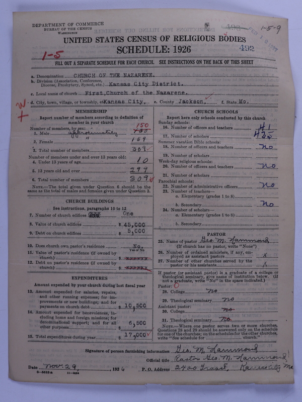 Scan of Church of the Nazarene: 492