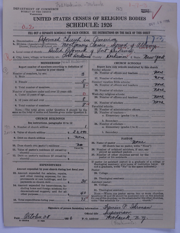 Scan of Reformed Church in America: 83