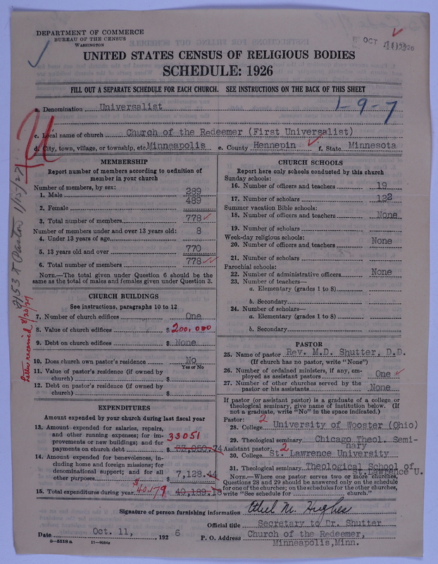 Scan of Universalist Church: 402