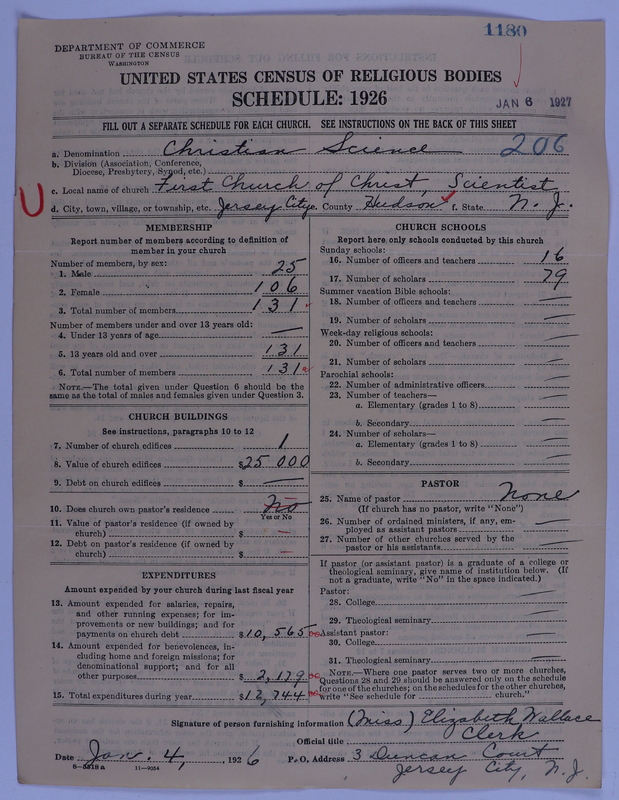 Scan of Church of Christ, Scientist: 1180