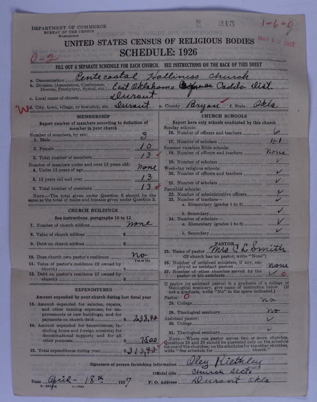 Scan of Pentecostal Holiness Church: 213