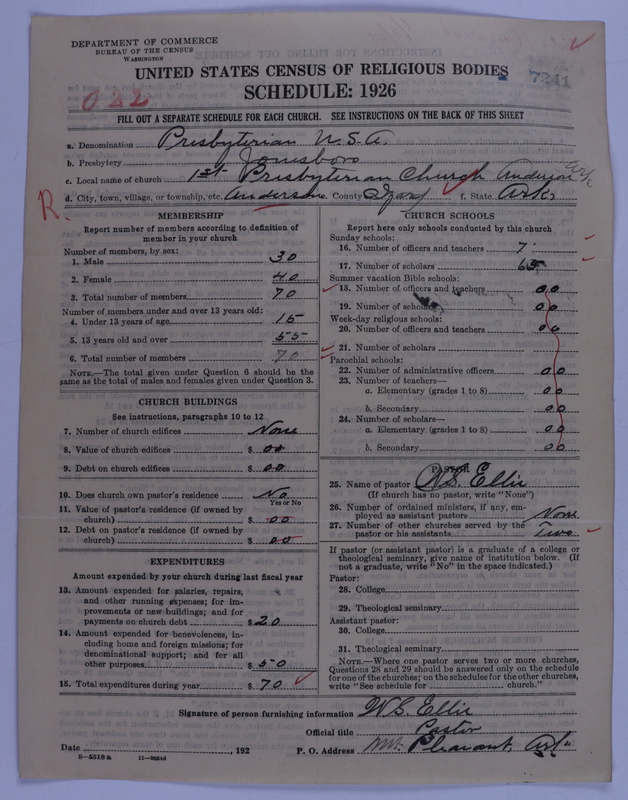 Scan of Presbyterian Church in the United States of America: 7241