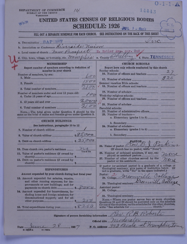 Scan of Negro Baptists: 14443