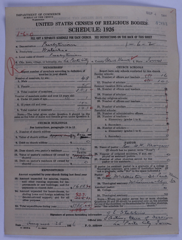Scan of Presbyterian Church in the United States of America: 4703