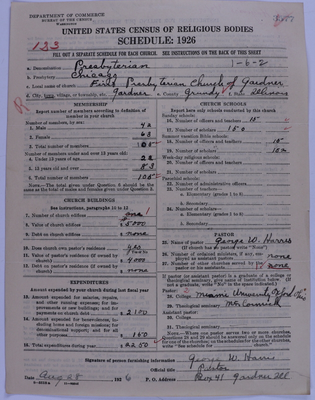 Scan of Presbyterian Church in the United States of America: 3577