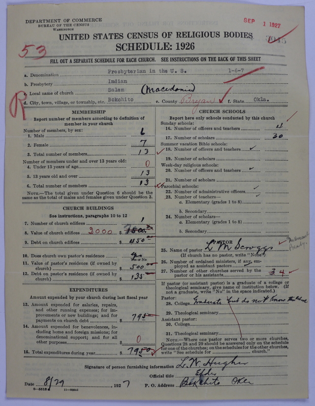 Scan of Presbyterian Church in the United States: 3045
