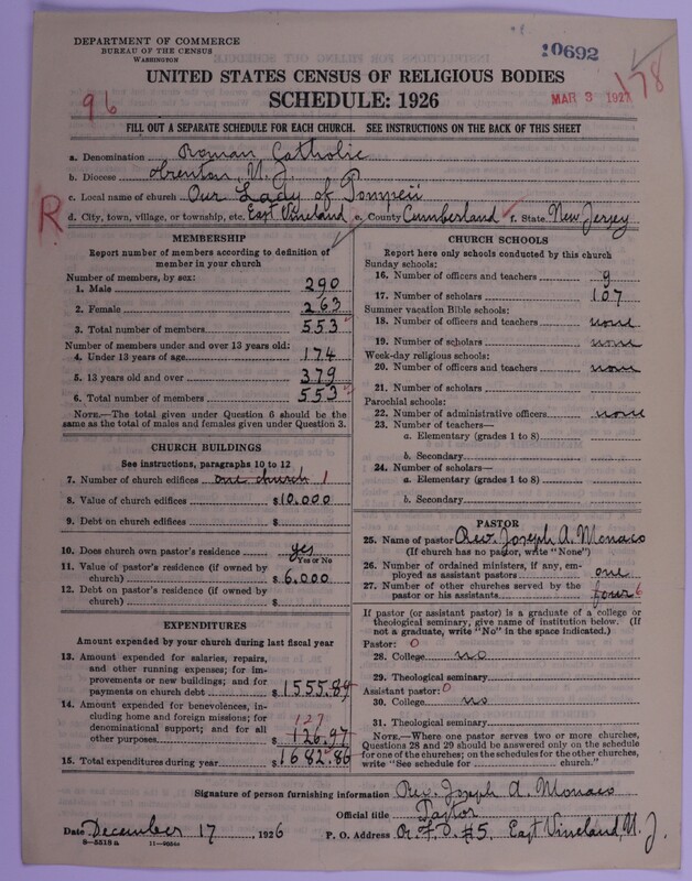 Scan of Roman Catholic Church: 10692