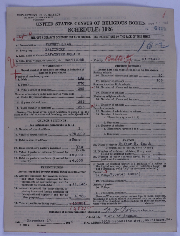 Scan of Presbyterian Church in the United States of America: 6217