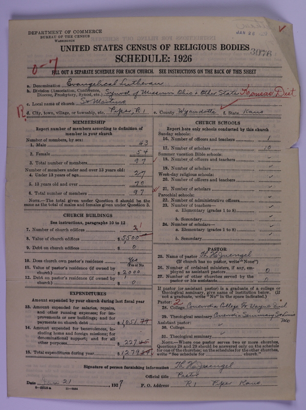 Scan of Evangelical Lutheran Synodical Conference of America: Evangelical Lutheran Synod of Missouri, Ohio, and Other States: 3076