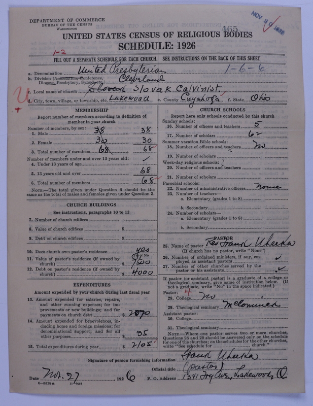 Scan of United Presbyterian Church of North America: 465