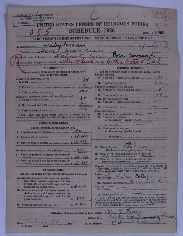 Scan of Presbyterian Church in the United States of America: 8603