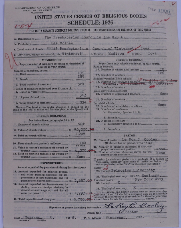 Scan of Presbyterian Church in the United States of America: 4906