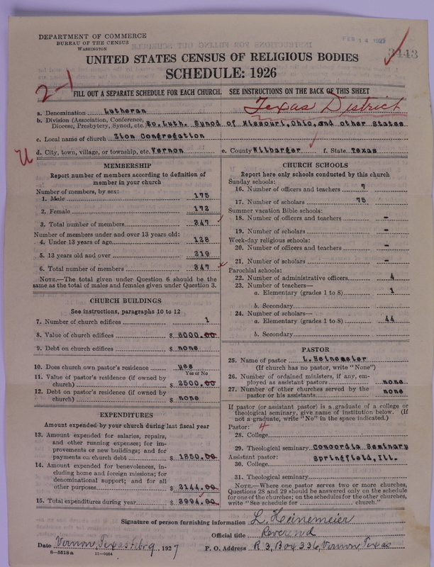 Scan of Evangelical Lutheran Synodical Conference of America: Evangelical Lutheran Synod of Missouri, Ohio, and Other States: 3443