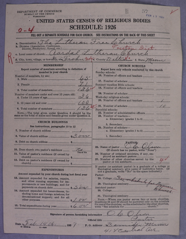 Scan of Lutheran Free Church: 57