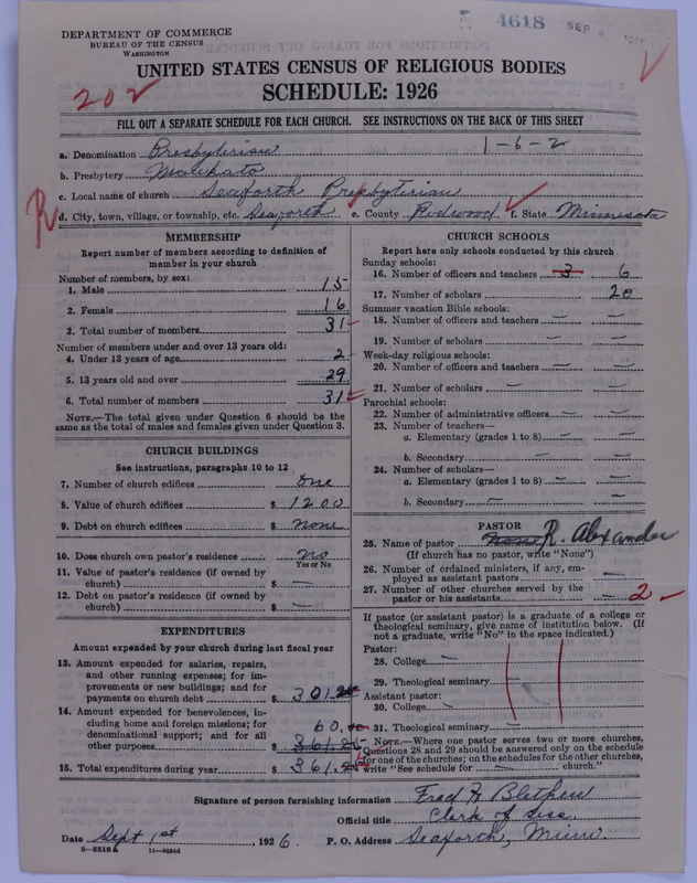 Scan of Presbyterian Church in the United States of America: 4618