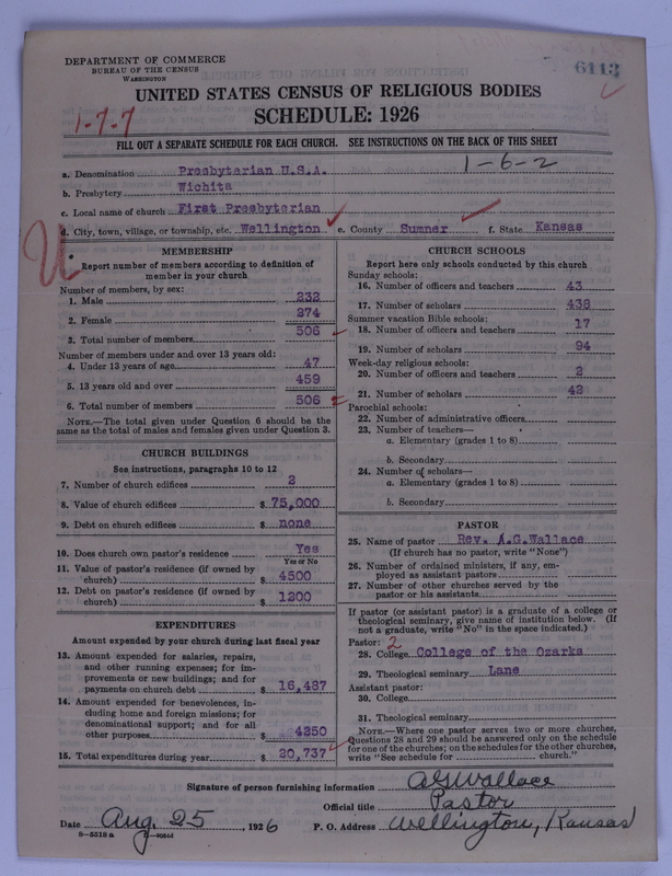 Scan of Presbyterian Church in the United States of America: 6113