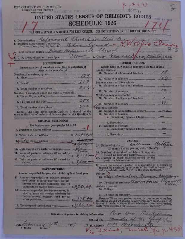 Scan of Reformed Church in the United States: 1276