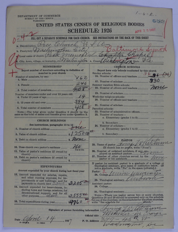Scan of Presbyterian Church in the United States of America: 6282
