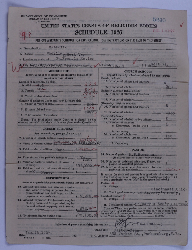 Scan of Roman Catholic Church: 5240