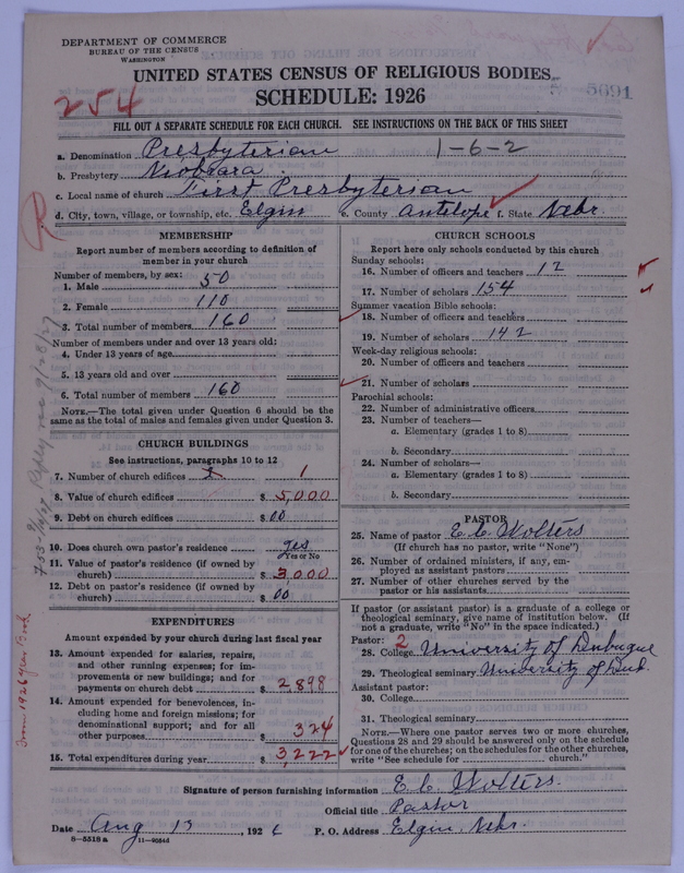 Scan of Presbyterian Church in the United States of America: 5691