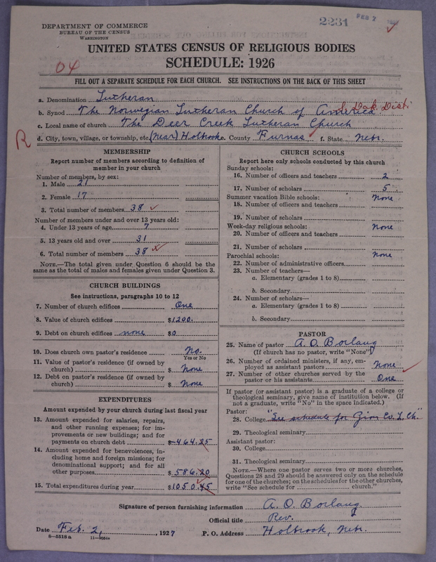 Scan of Norwegian Lutheran Church of America: 2231