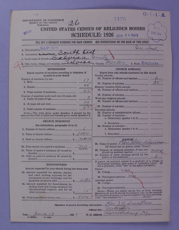 Scan of Negro Baptists: 7475