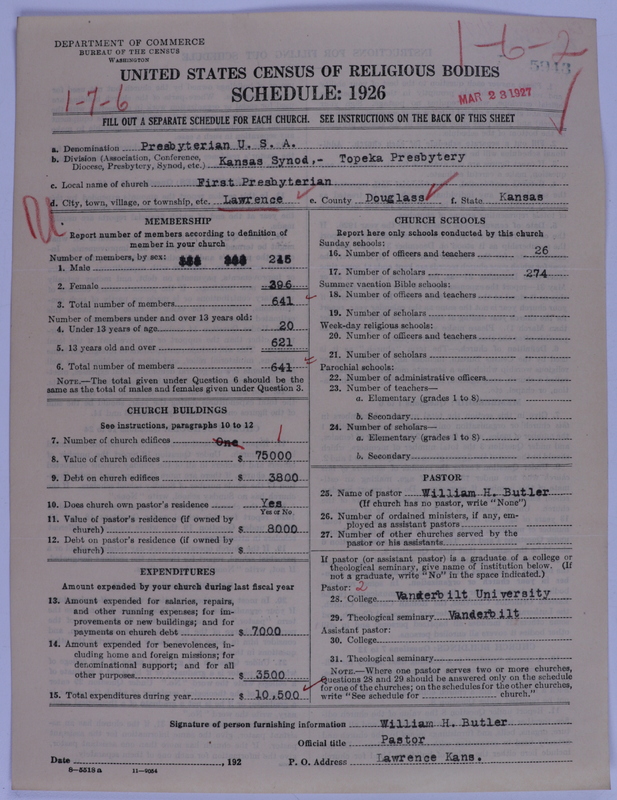 Scan of Presbyterian Church in the United States of America: 5943