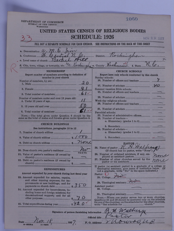 Scan of African Methodist Episcopal Zion Church: 1060