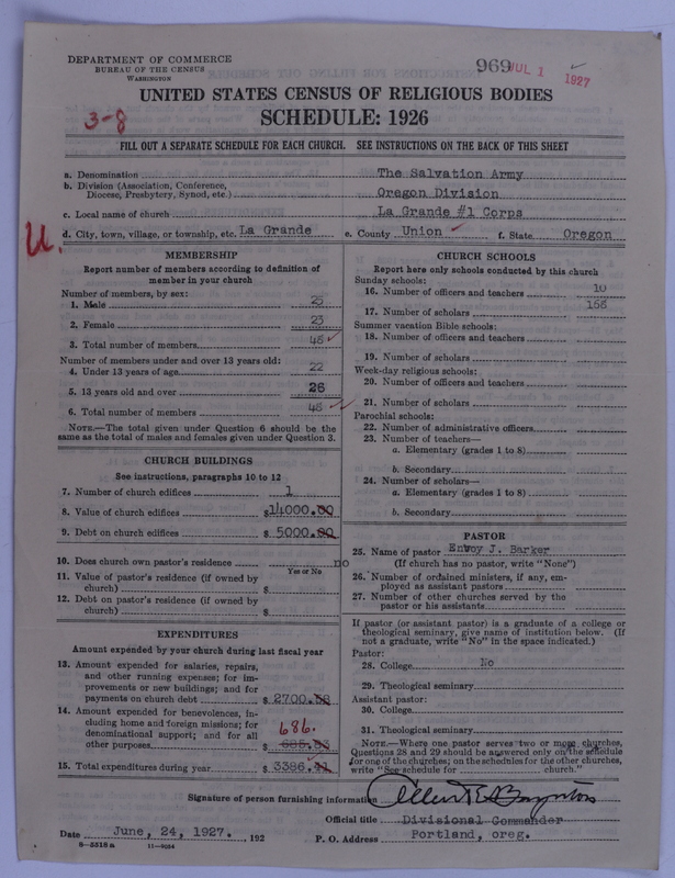 Scan of Salvation Army: 969