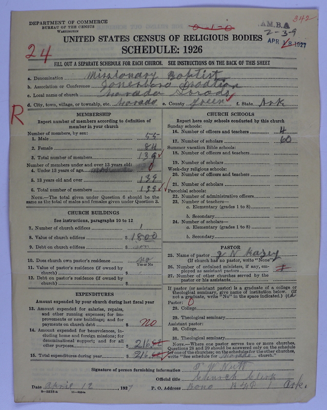 Scan of Landmark Baptist of America: 342