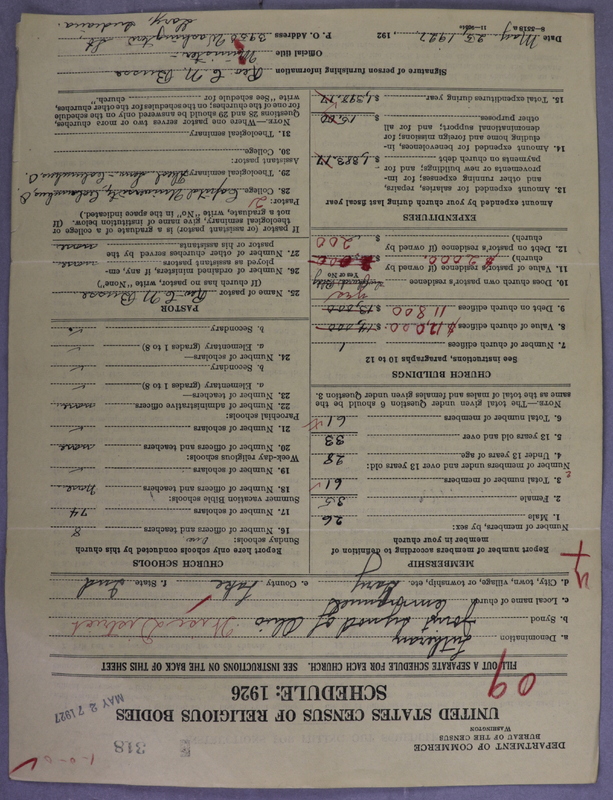 Scan of Synod of the Reformed Presbyterian Church of North America: 318