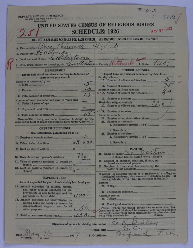 Scan of Presbyterian Church in the United States of America: 5772