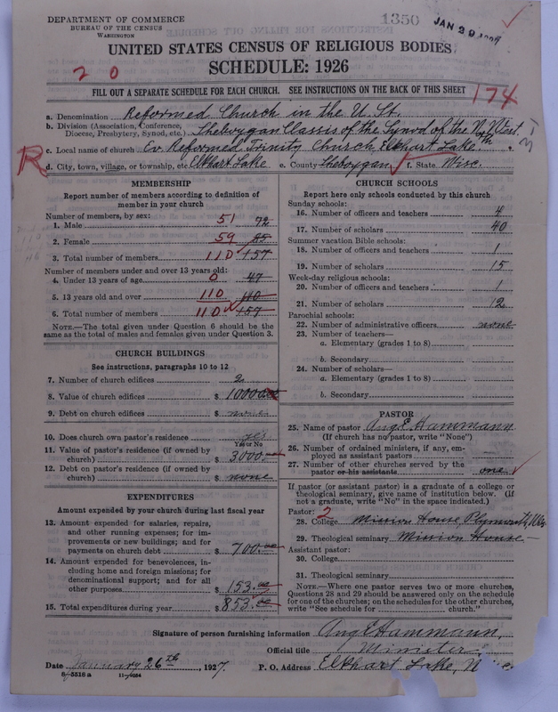 Scan of Reformed Church in the United States: 1350