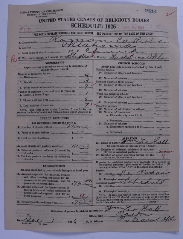 Scan of Roman Catholic Church: 9614