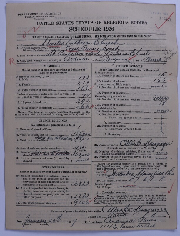 Scan of United Lutheran Church in America: 1345