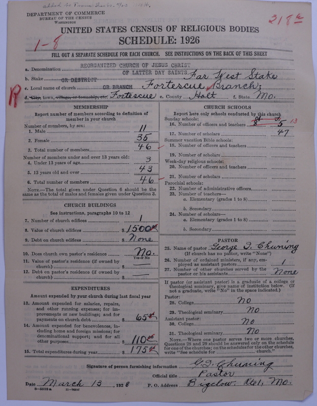 Scan of Reorganized Church of Jesus Christ of Latter Day Saints: 318a