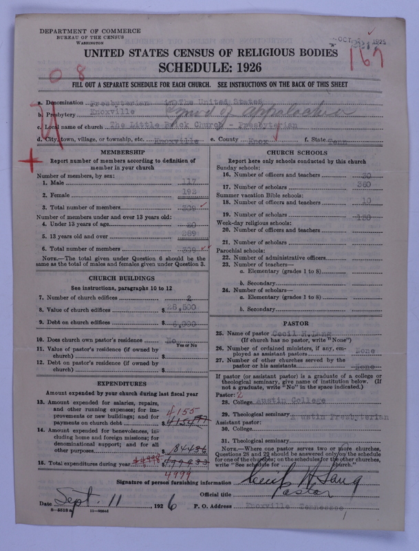 Scan of Presbyterian Church in the United States: 2217