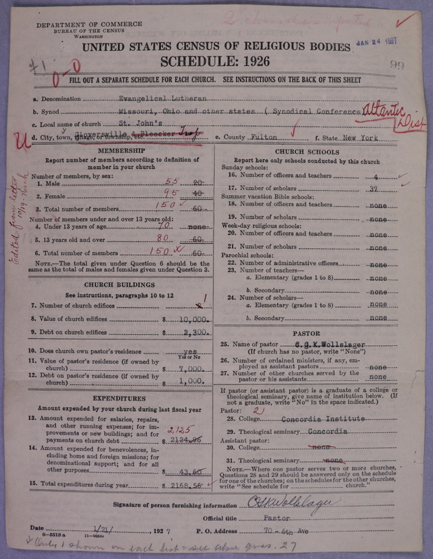 Scan of Evangelical Lutheran Synodical Conference of America: Evangelical Lutheran Synod of Missouri, Ohio, and Other States: 99