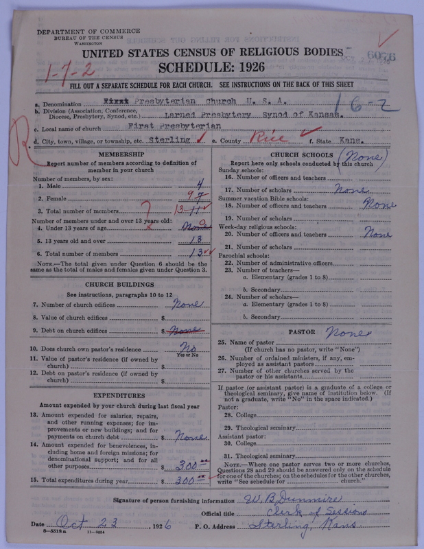 Scan of Presbyterian Church in the United States of America: 6076