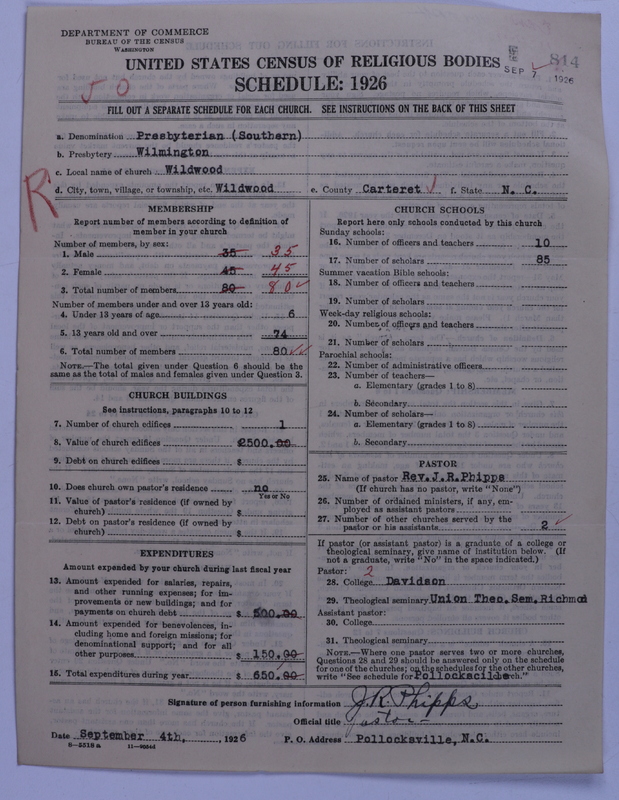 Scan of Presbyterian Church in the United States: 814