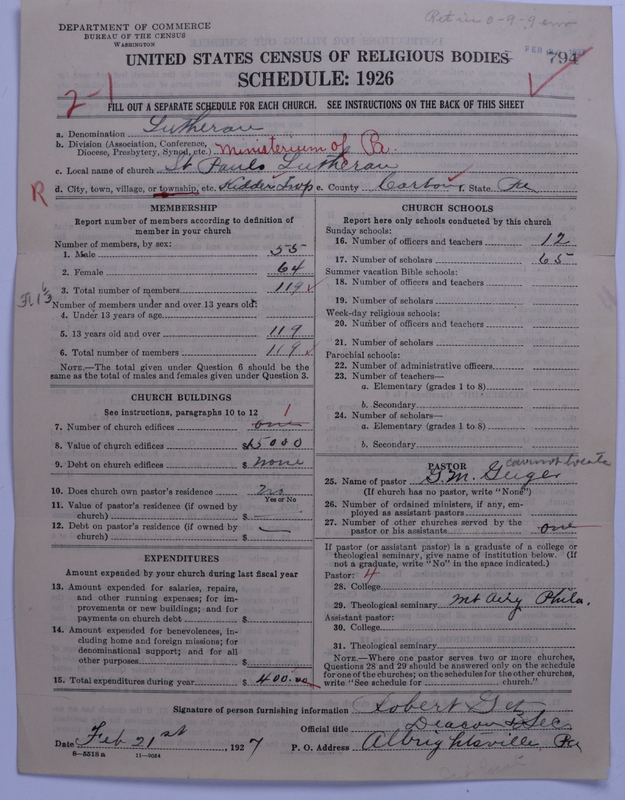 Scan of United Lutheran Church in America: 794
